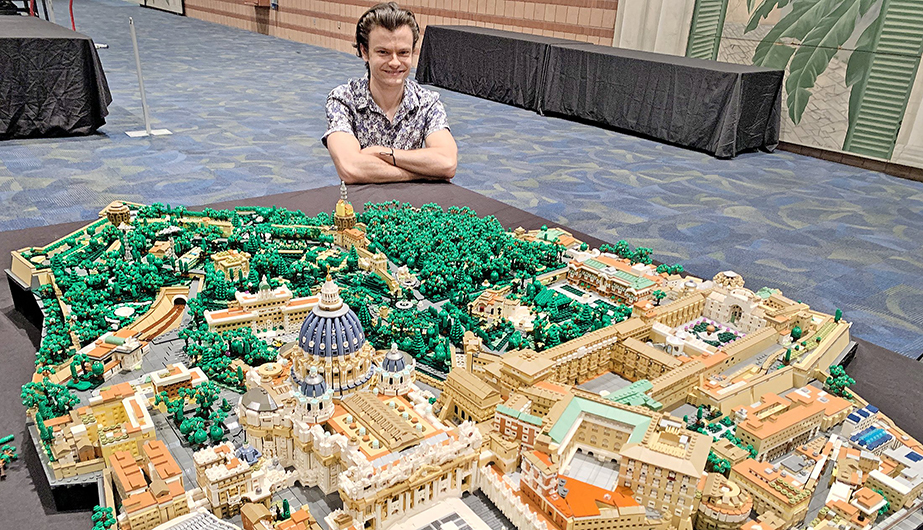 Student's Lego version of campus highlights present and past – St